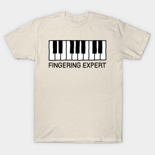 Fingering Expert Piano T-Shirt